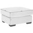 HOCKER Mikrofaser Hellgrün - Wengefarben/Hellgrün, Trend, Holz/Textil (85/43/65cm) - Carryhome