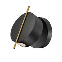 WANDLEUCHTE Nuance 10/14 cm  - Schwarz, Design, Metall (10/14cm) - MAYTONI