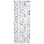 FERTIGSTORE halbtransparent  - Lila/Weiß, KONVENTIONELL, Textil (135/245cm) - Esposa