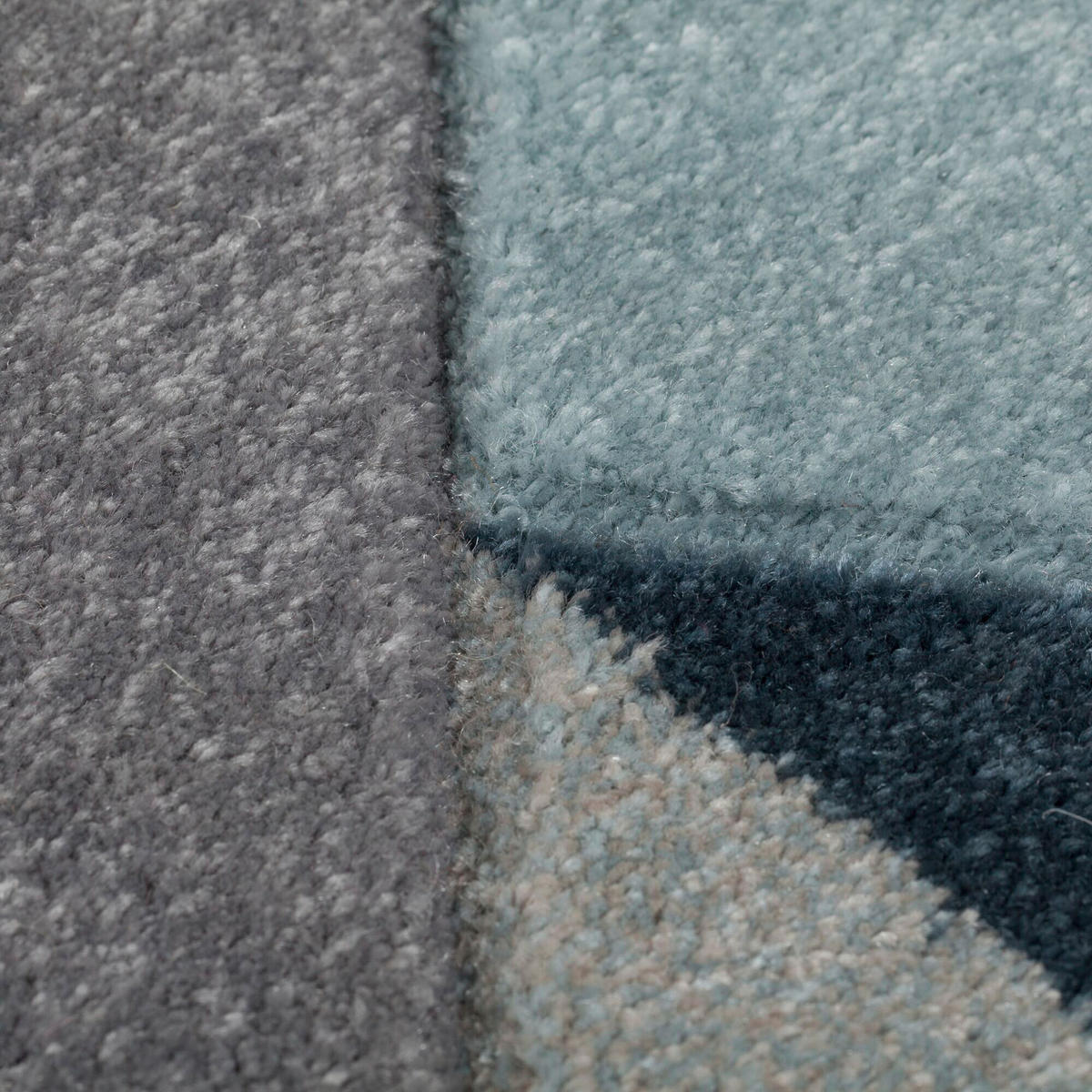 WEBTEPPICH 200/290 cm AURORA Blau  - Blau, KONVENTIONELL, Textil (200/290cm)