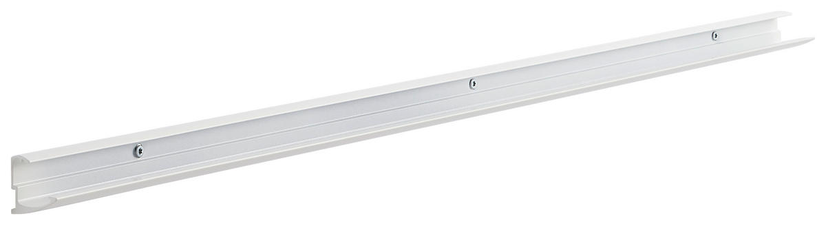 WANDPROFIL  - Weiß, KONVENTIONELL, Metall (90/4/4cm) - Xora