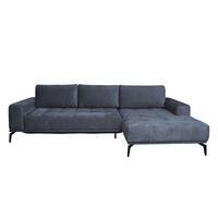 UGAONA GARNITURA siva  - siva, Moderno, drvo (280/165/85cm) - Hom`in