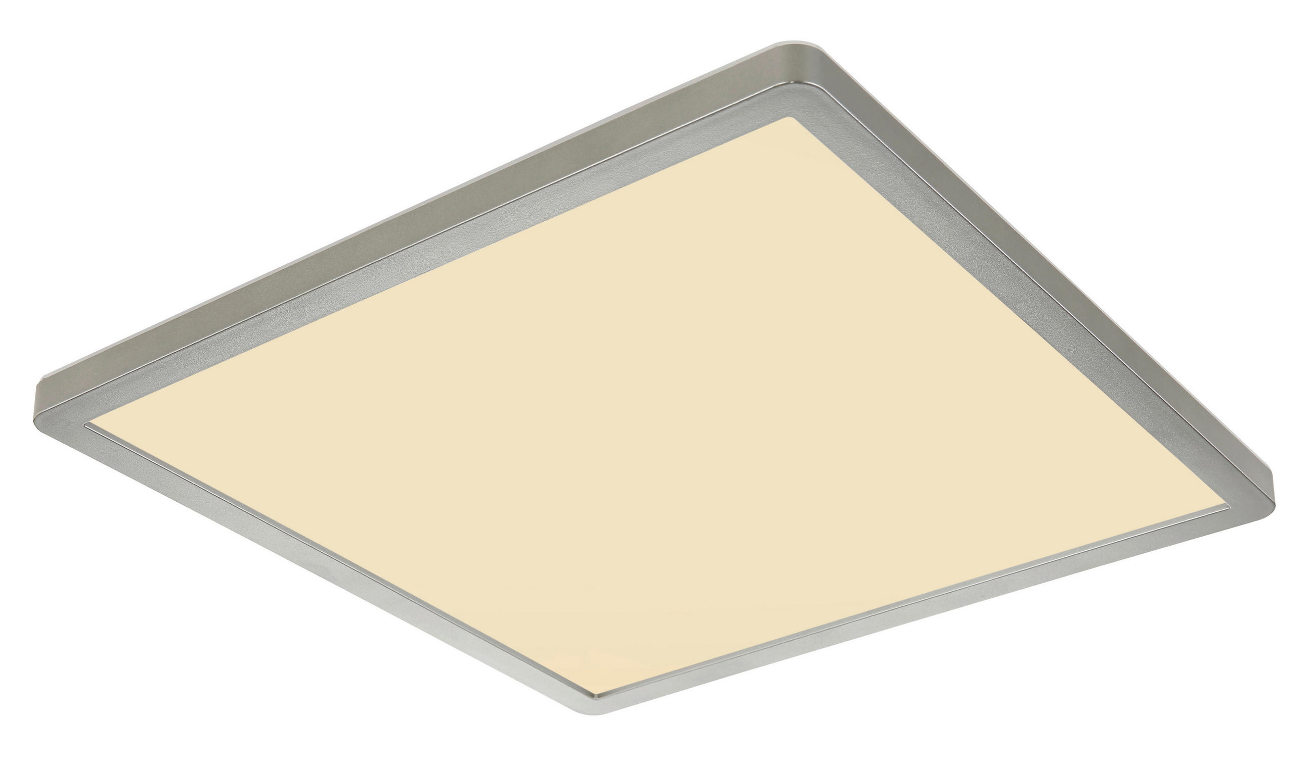 LED-TAKLAMPA 18 W 29,4/29,4/25 cm  - vit/opal, Klassisk, plast (29,4/29,4/25cm) - Globo