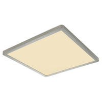 LED-TAKLAMPA 18 W 29,4/29,4/25 cm  - vit/opal, Klassisk, plast (29,4/29,4/25cm) - Globo