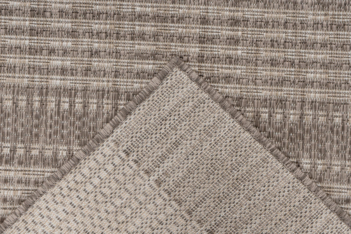 FLACHWEBETEPPICH 160/230 cm Taupe  - Taupe, Basics, Textil (160/230cm) - Kayoom