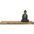 WANDBOARD Kiefer Grau, Kieferfarben - Grau/Kieferfarben, KONVENTIONELL, Holz (80/4,6/23,5cm)