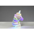 LED-DEKOLEUCHTE Unicorn 30,5/39,5 cm  - Weiß, LIFESTYLE, Kunststoff/Metall (30,5/39,5cm) - Novel