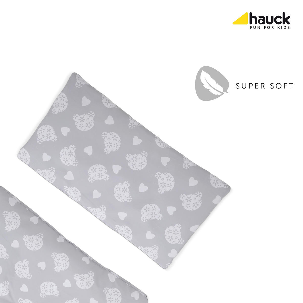 ULOŽAK ZA HRANILICU   - siva/bela, Konvencionalno, tekstil (44/24cm) - Hauck