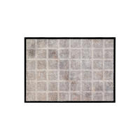 FUSSMATTE - Hellgrau, Design, Textil (50/70cm) - Schöner Wohnen