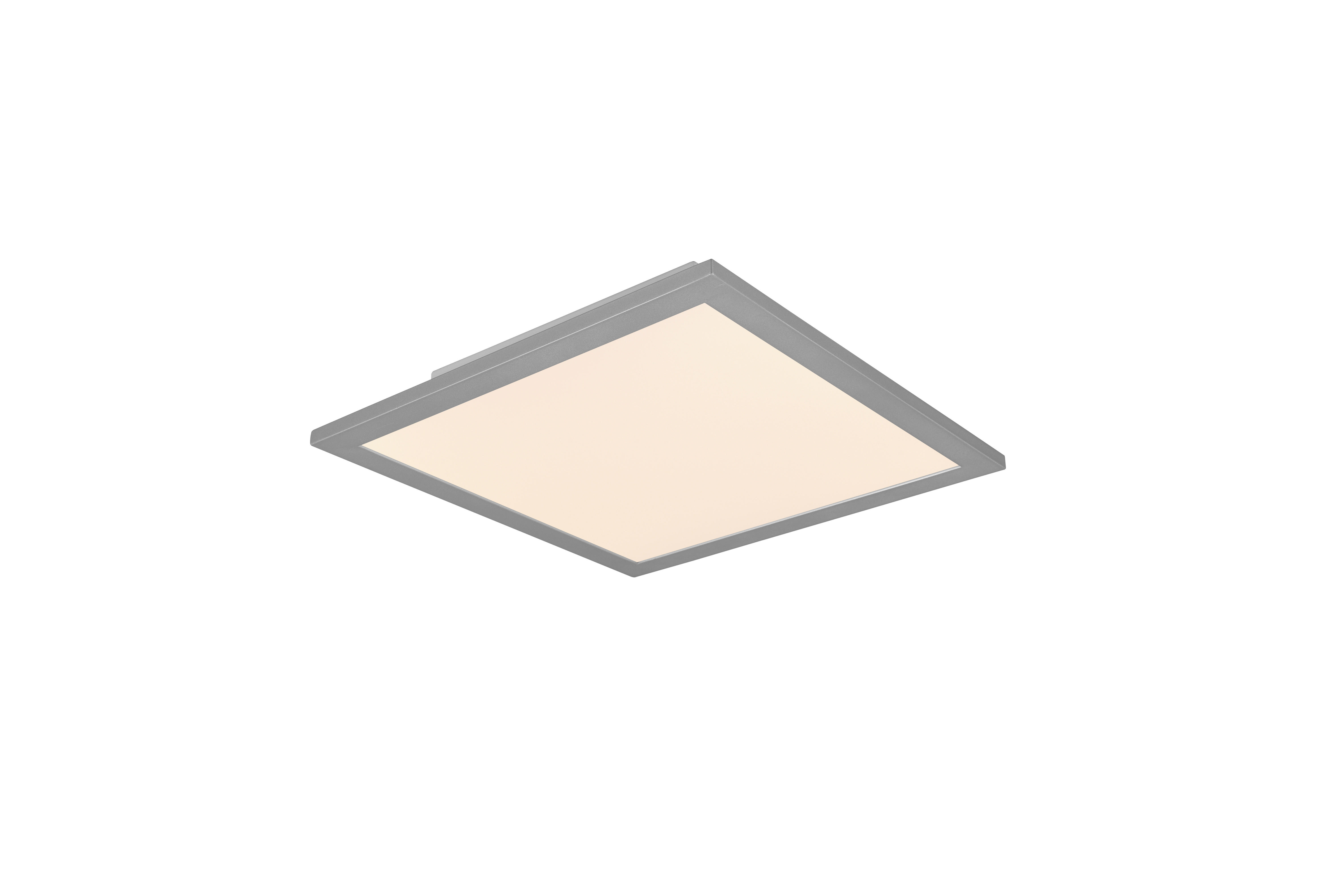 LED-DECKENLEUCHTE Alpha  - Titanfarben, Basics, Metall (30/30/5cm)