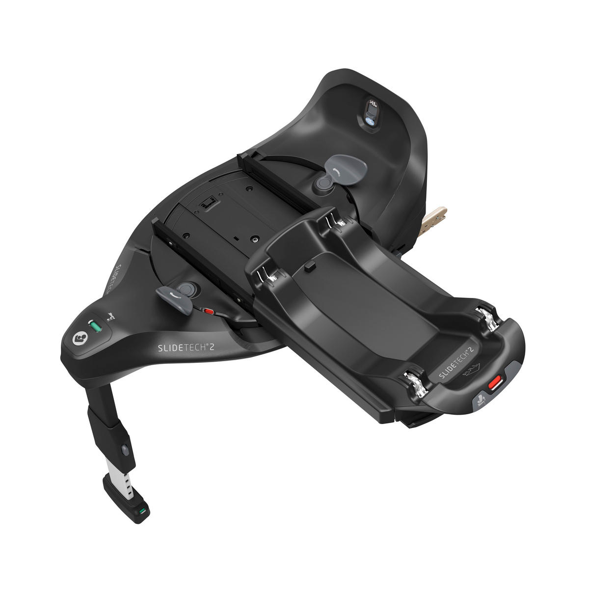 ISOFIXSTATION Slide Pro  - Schwarz, Basics, Kunststoff/Metall (43,2/26,5/63,2cm) - Maxi-Cosi