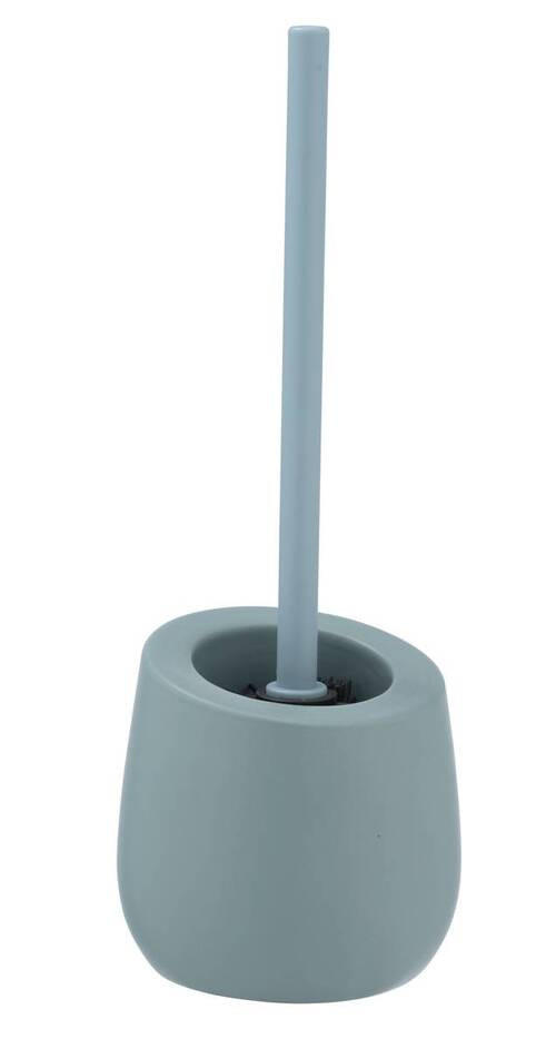 WC-BÜRSTENGARNITUR in Keramik  Kunststoff   - Blau/Grau, Basics, Keramik/Kunststoff (13,5/38/13,5cm) - Wenko