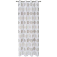 ÖSENSCHAL JAMIRO halbtransparent 140/245 cm   - Beige, Design, Textil (140/245cm) - Esposa