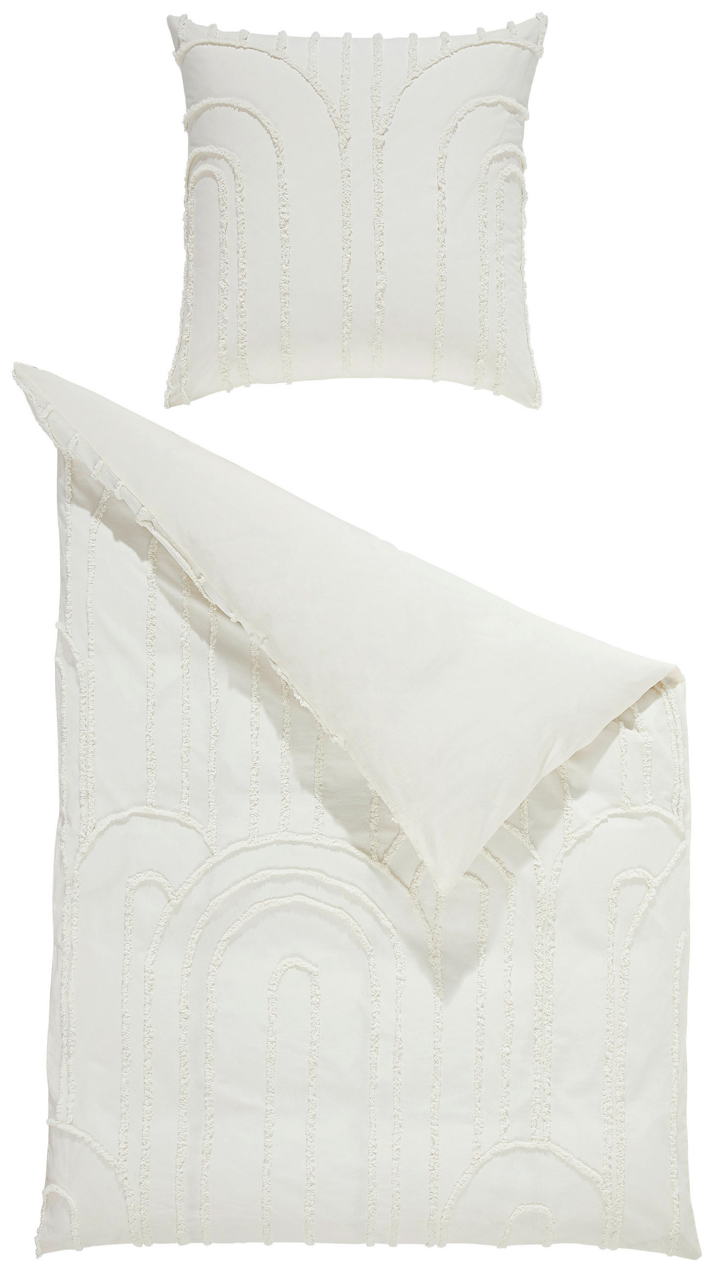 BETTWÄSCHE Renforcé 135/200 cm  - Creme, Trend, Textil (135/200cm) - Ambiente