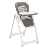 HOCHSTUHL Oskar Weiß, Grau Grau  - Weiß/Grau, Basics, Kunststoff/Metall (75/51/98cm) - Fillikid