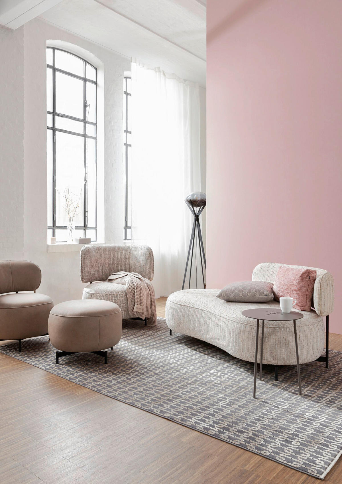 KISSEN 50/50 cm  - Grau, Basics, Textil (50/50cm) - Joop!