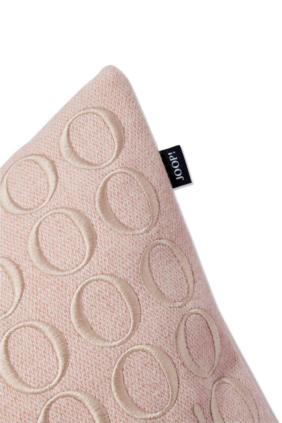 KISSENHÜLLE J! Fine Signature rosé 50/50 cm  - Hellrosa, Design, Textil (50/50cm) - Joop!