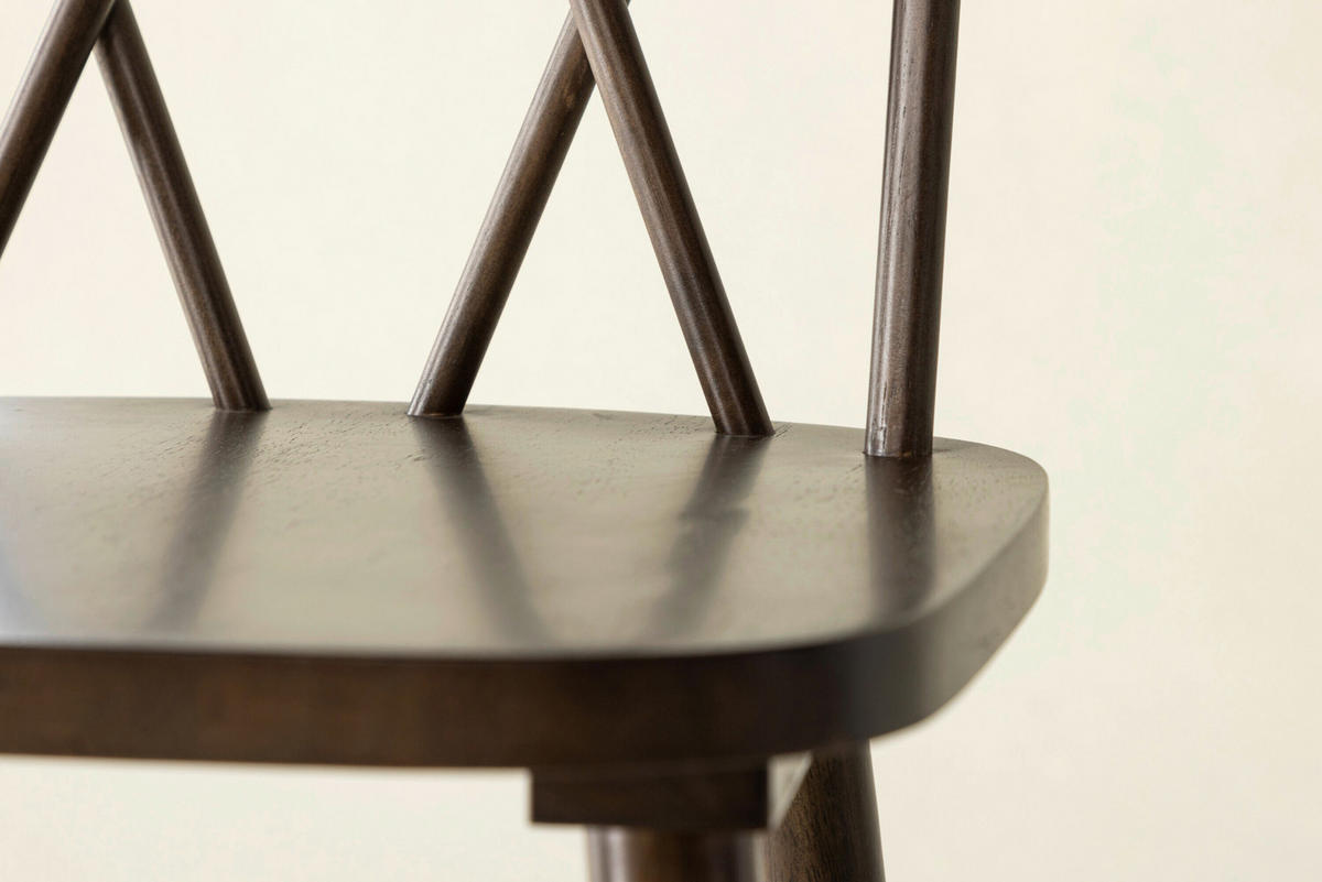 STUHL     - Mokka, MODERN, Holz (43/90/44cm) - Livetastic