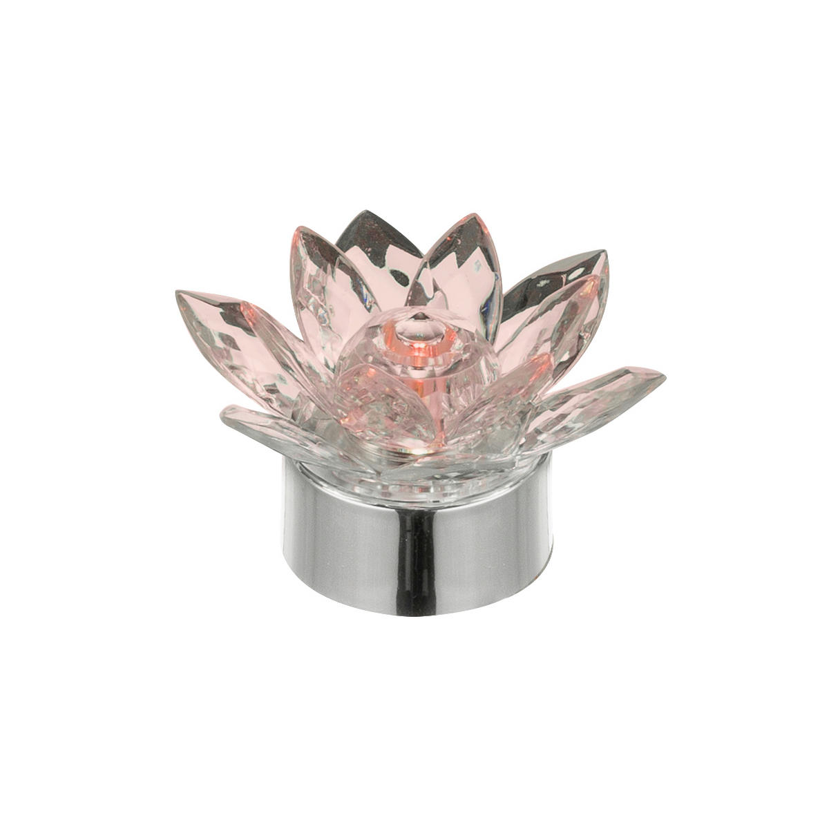 LED-BORDSLAMPA 9/4,2 cm   - lila/klar, Basics, plast (9/4,2cm)