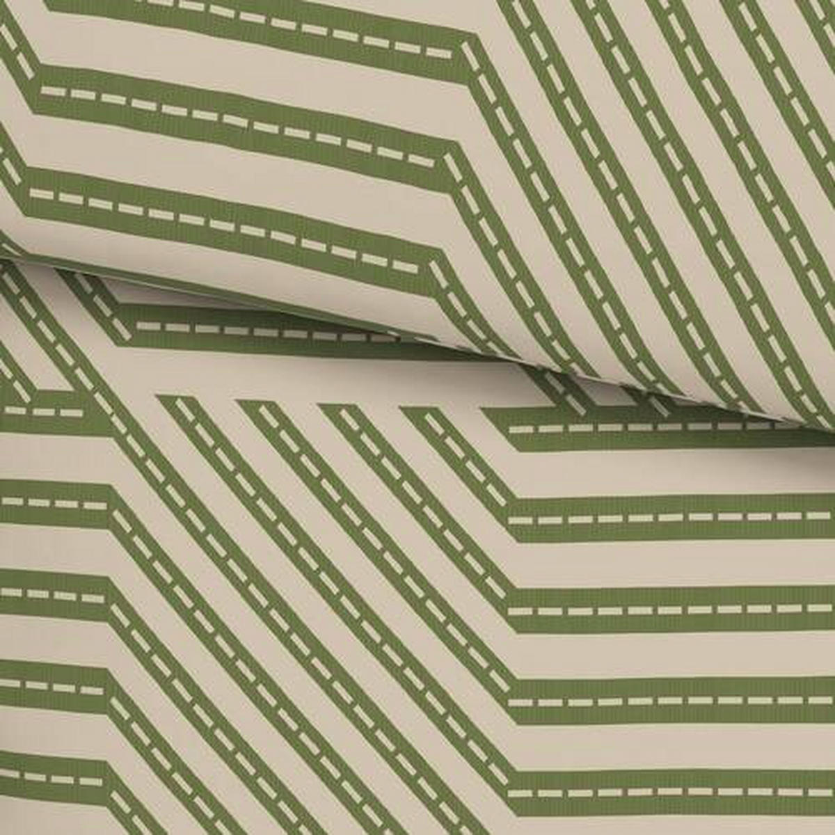 POVLEČENÍ, renforcé, zelená, 140/200 cm - zelená, Konvenční, textil (140/200cm) - Bio:Vio