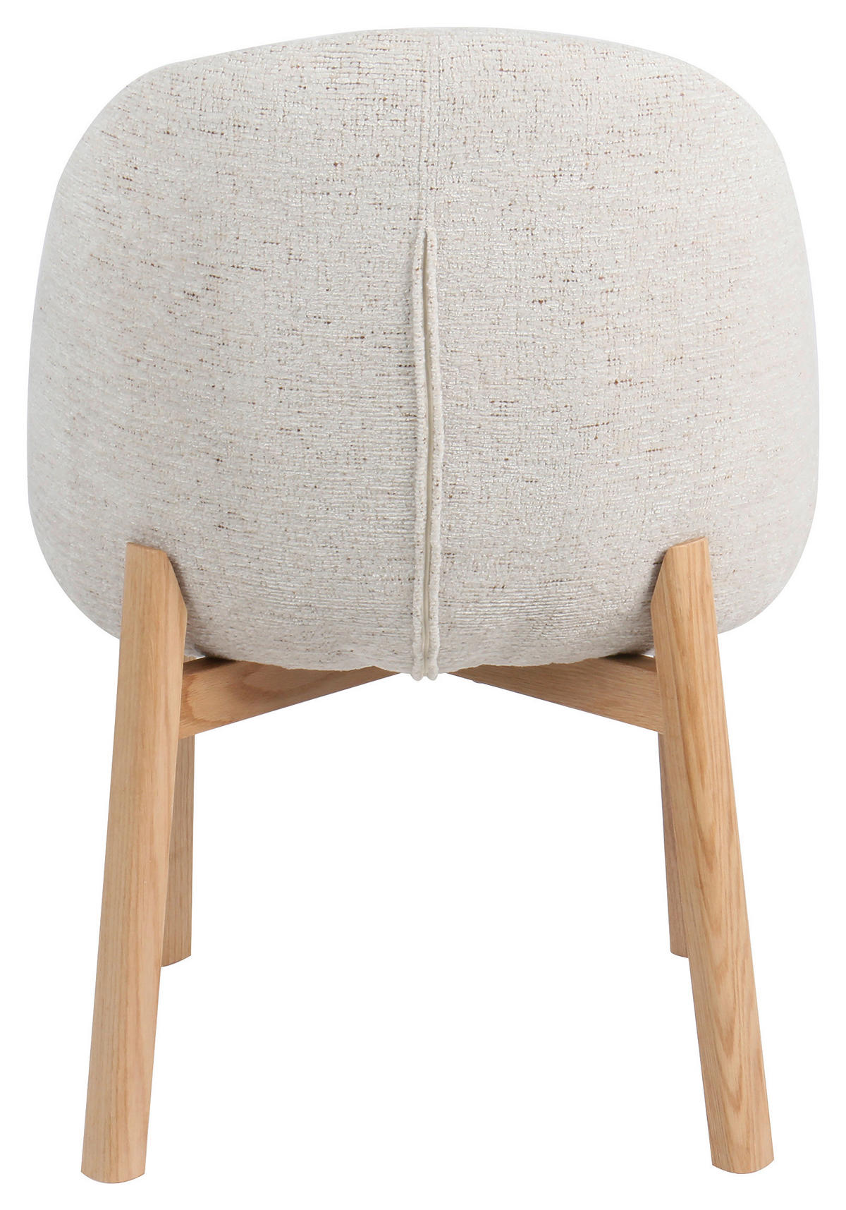 ARMLEHNSTUHL  in Samt  - Beige/Naturfarben, MODERN, Holz/Textil (58/82/60cm) - MID.YOU