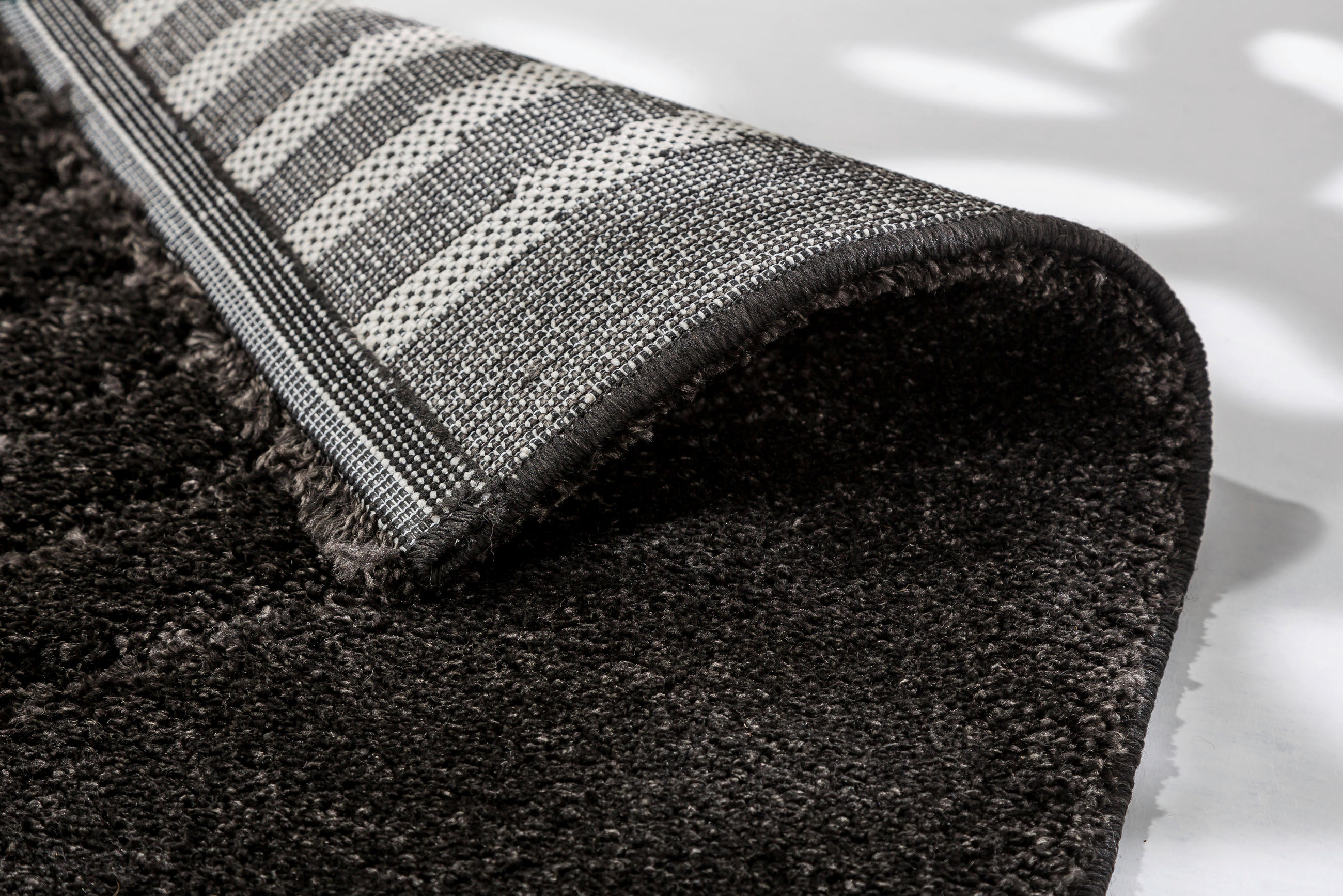 WEBTEPPICH 140/200 cm Schwarz  - Schwarz, Design, Textil (140/200cm) - Schöner Wohnen