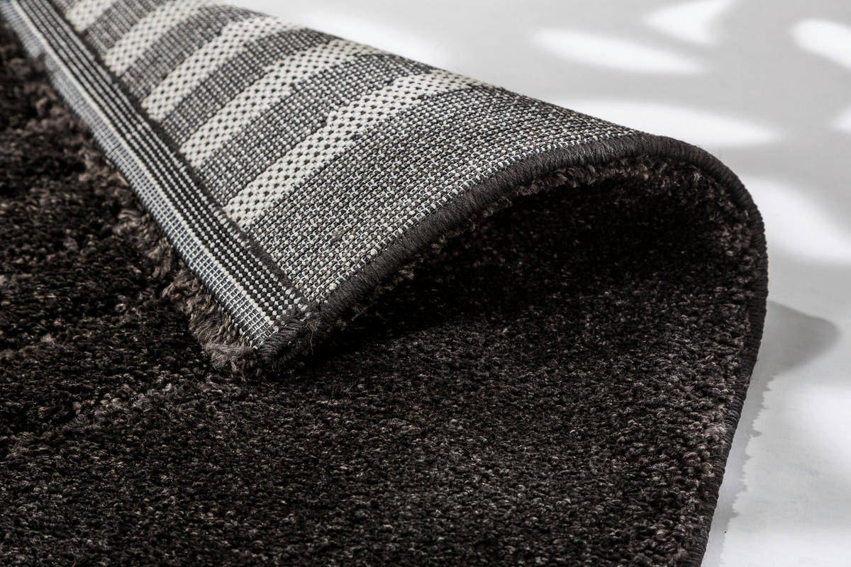 WEBTEPPICH 160/230 cm Schwarz  - Schwarz, Design, Textil (160/230cm) - Schöner Wohnen