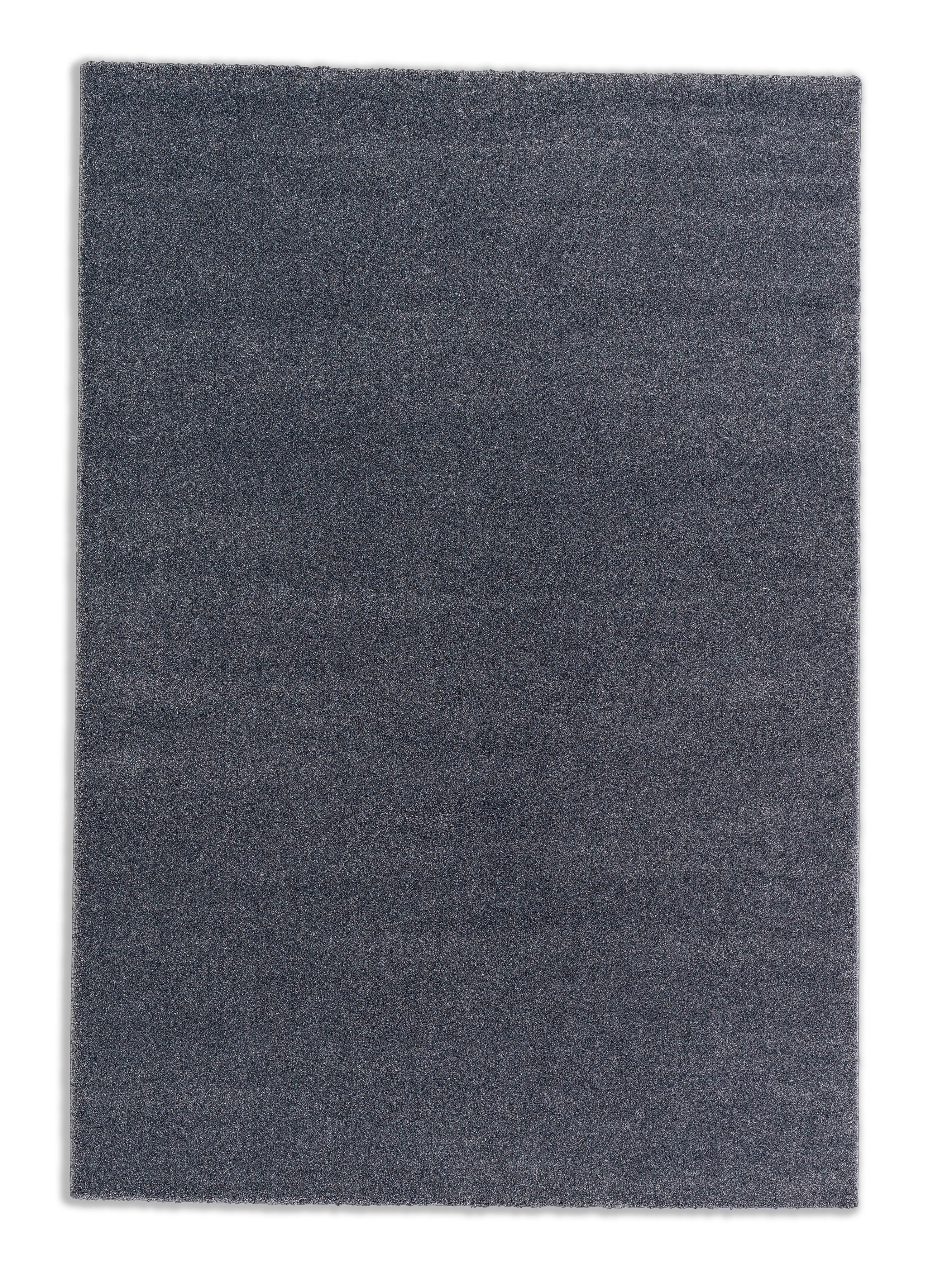 HOCHFLORTEPPICH  67/130 cm  gewebt  Anthrazit   - Anthrazit, Basics, Textil (67/130cm) - Schöner Wohnen