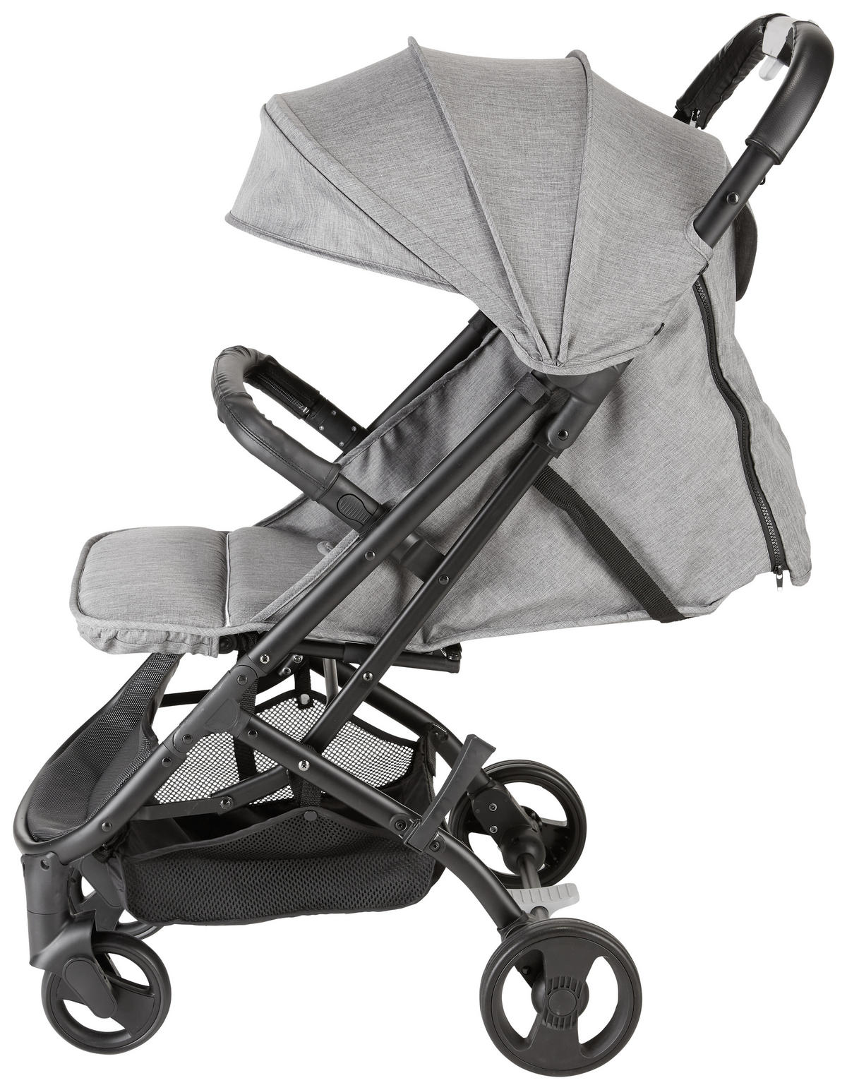 KIŠOBRAN KOLICA  Trolly  - siva/crna, Trendi, tekstil/metal - Jimmylee