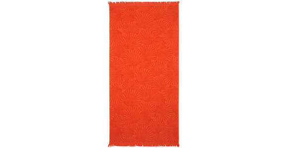 STRANDTUCH FUNKY TIME Orange 90/180 cm  - Orange, Basics, Textil (90/180cm) - Esposa