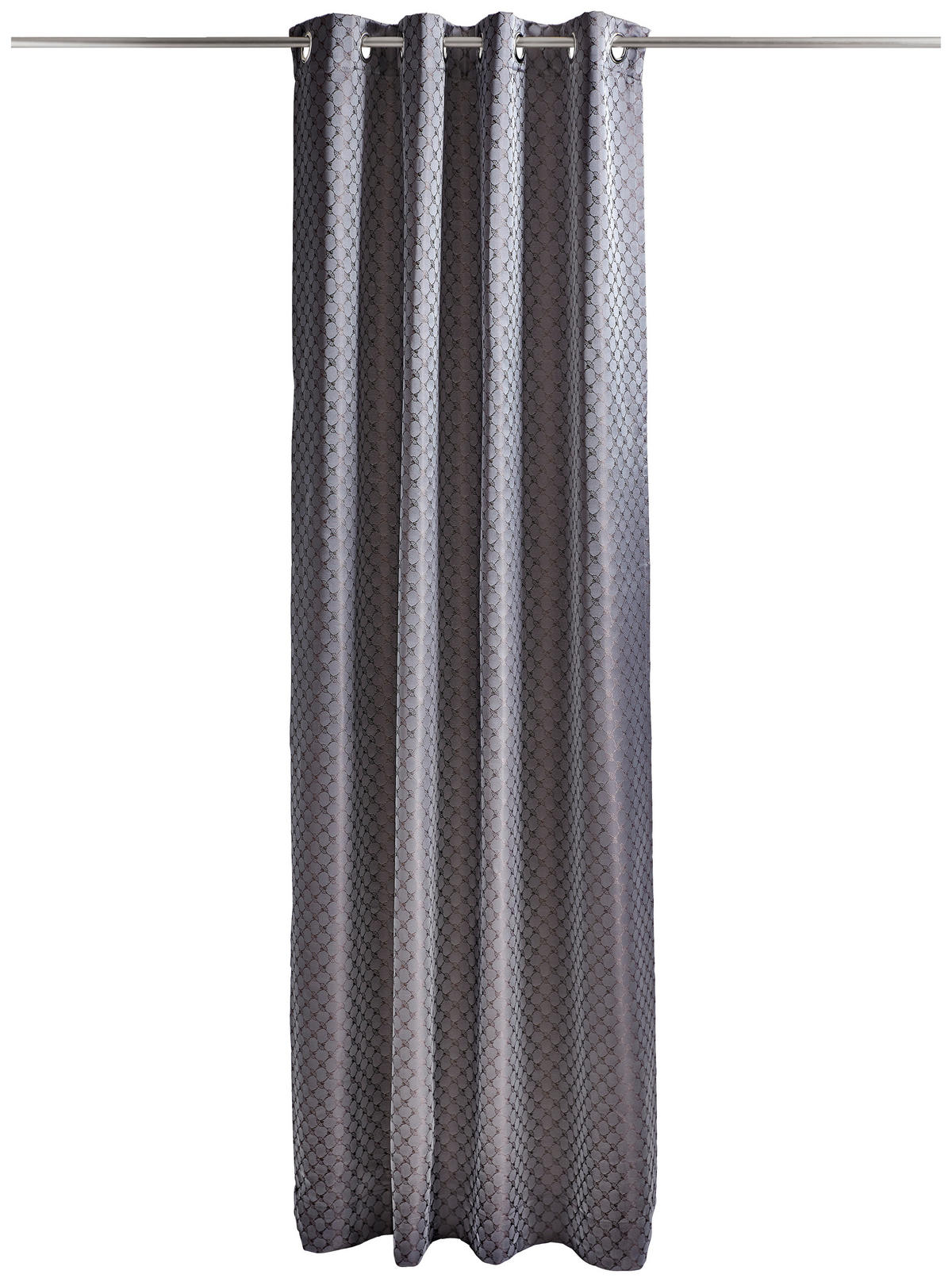 ÖSENSCHAL J-Allovers blickdicht 140/250 cm   - Dunkelbraun, Design, Textil (140/250cm) - Joop!