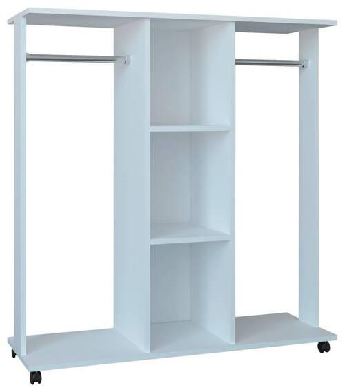 REGAL Weiß  - Weiß, MODERN, Holzwerkstoff/Kunststoff (116/124/40cm) - MID.YOU