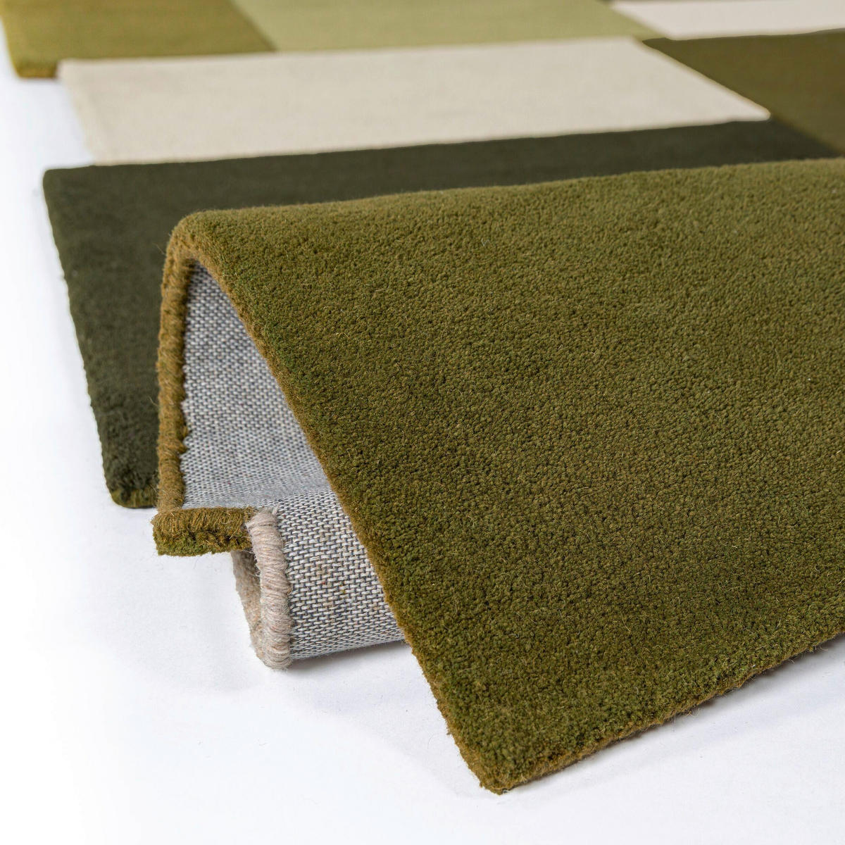 LÄUFER 66/300 cm Collage  - Grün, Basics, Textil (66/300cm) - Flair Rugs