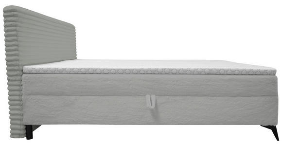 BOXBETT 160/200 cm in Grau - Schwarz/Grau, Design, Holz/Holzwerkstoff (160/200cm) - Xora