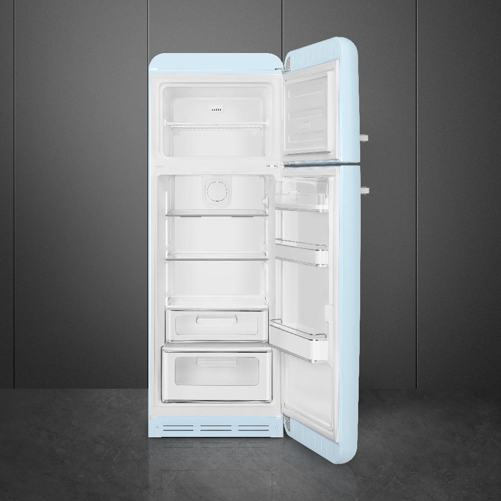 KÜHL-GEFRIER-KOMBINATION FAB30RPB5  - Pastellblau, Basics, Metall (60/172/72,8cm) - SMEG