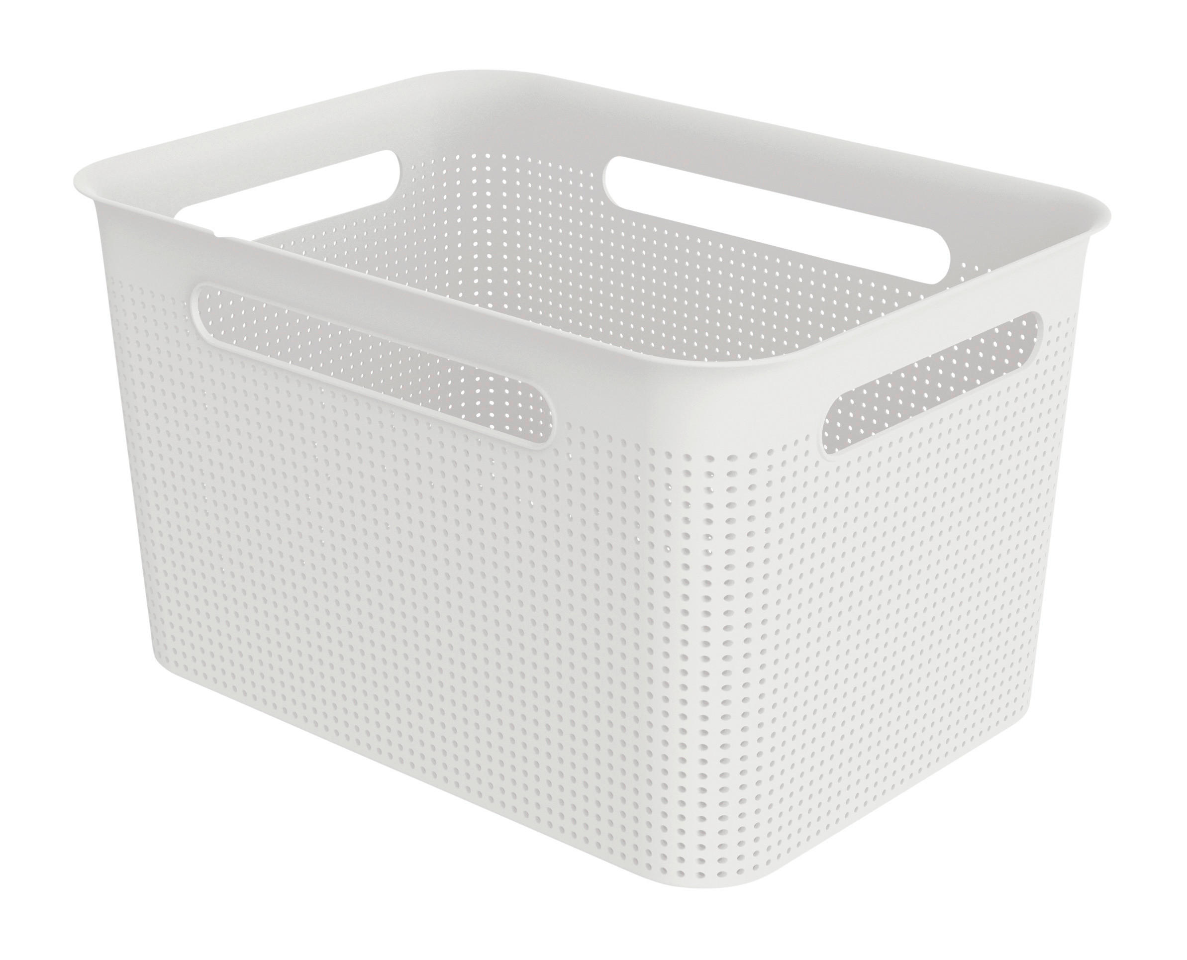 BOX 36/26,2/21,1 cm  - Weiss, Konventionell, Kunststoff (36/26,2/21,1cm) - Rotho