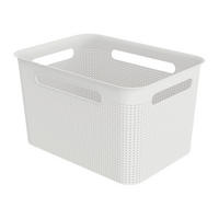 BOX 36/26,2/21,1 cm  - Weiss, Konventionell, Kunststoff (36/26,2/21,1cm) - Rotho