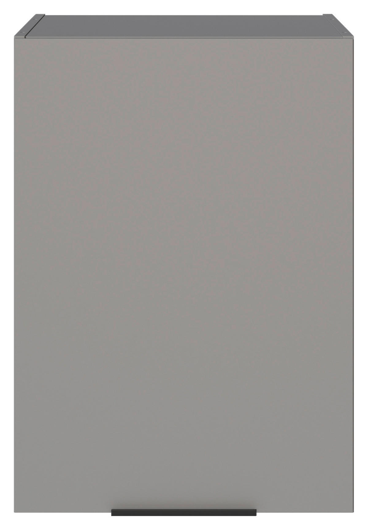 AUFSATZSCHRANK 50/70/68 cm   - Schwarz/Grau, Basics, Holzwerkstoff/Metall (50/70/68cm) - MID.YOU
