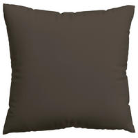 KOPFPOLSTERBEZUG KNITTED JERSEY 80/80 cm  - Dunkelbraun, Basics, Textil (80/80cm) - Schlafgut