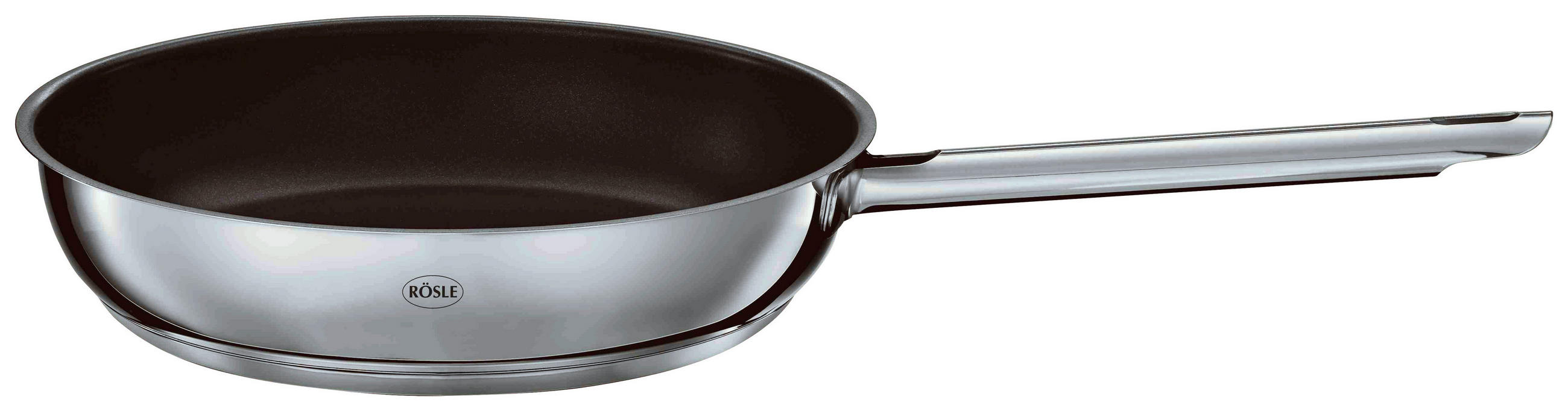 Rösle Bratpfanne Elegance Schwarz, Edelstahl