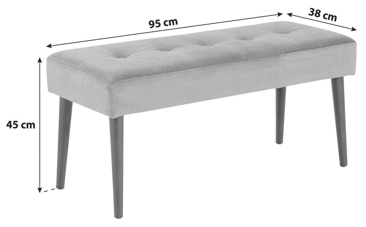 KLOP BREZ NASLONA, kovina, tekstil črna, temno modra  - črna/temno modra, Trend, kovina/tekstil (95/45/38cm) - Livetastic