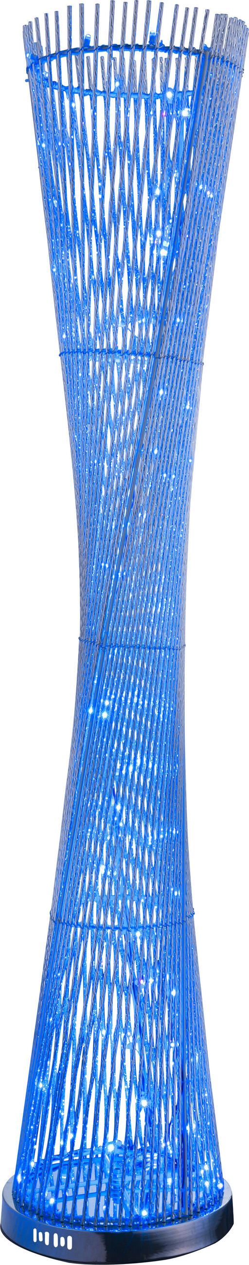 LED SVJETILJKA PODNA Anton  - srebrne boje, Design, metal (28/143cm) - Globo