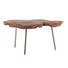 COUCHTISCH in Holz 80-95/40 cm - Design, Holz/Metall (80-95/40cm) COUCHTISCH in Holz 80-95/40 cm - Design, Holz/Metall (80-95/40cm)