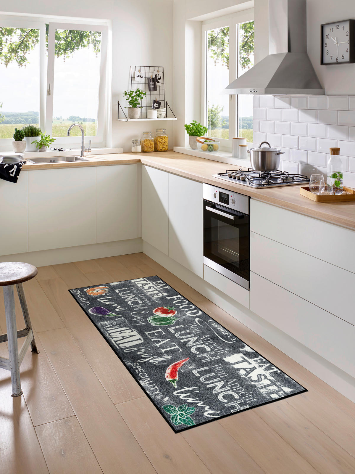 TRAVERSĂ BUCĂTĂRIE 75/190 cm  - multicolor, Konventionell, plastic (75/190cm) - wash+dry