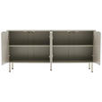 SIDEBOARD  in 160/75/40 cm  - Seidengrau, Design, Holzwerkstoff/Metall (160/75/40cm) - Xora