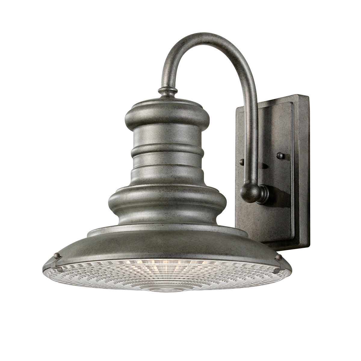 AUSSENWANDLEUCHTE - Grau, Konventionell, Glas/Metall (30.5/31.8 /34.1cm) - Elstead Lighting