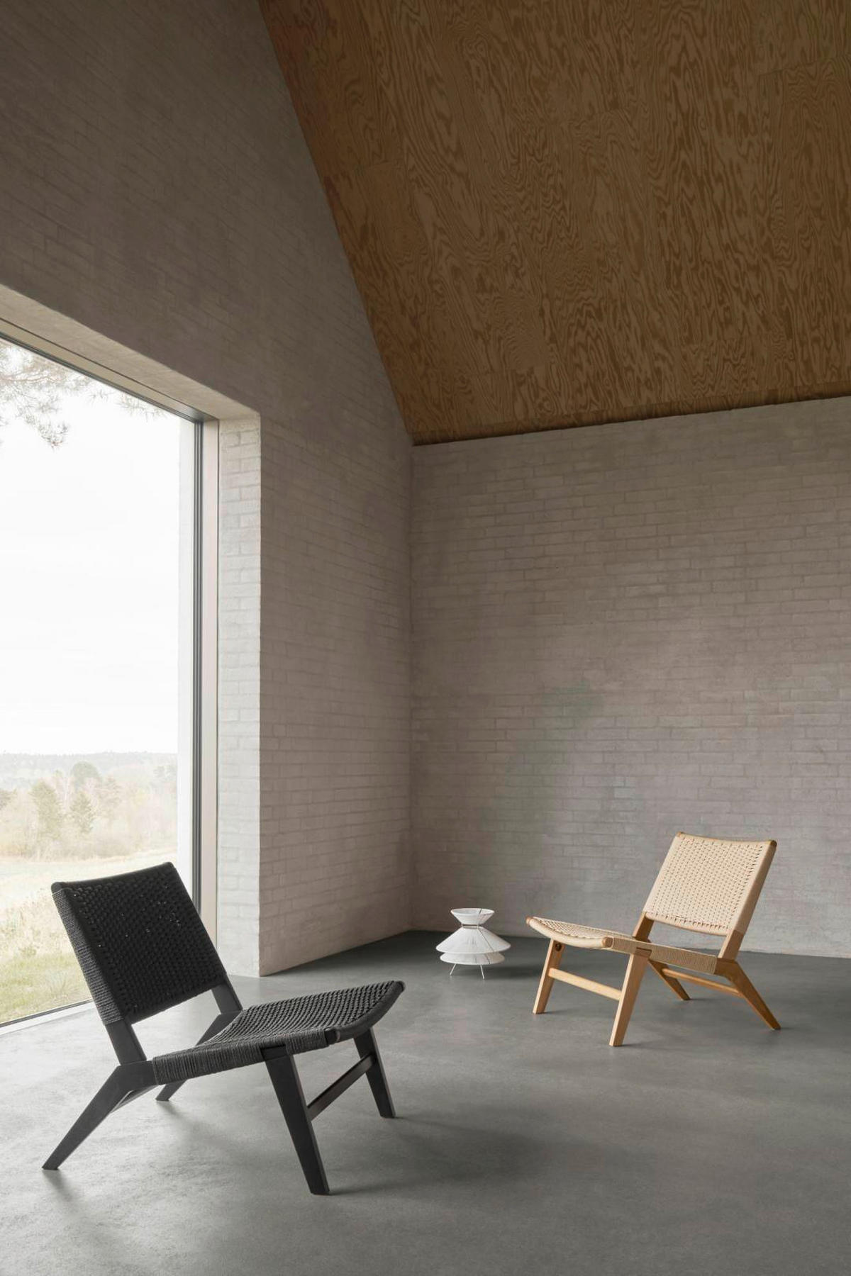 FÅTÖLJ i trä, papper svart  - svart, Design, papper/trä (64/79/72cm) - Best Price
