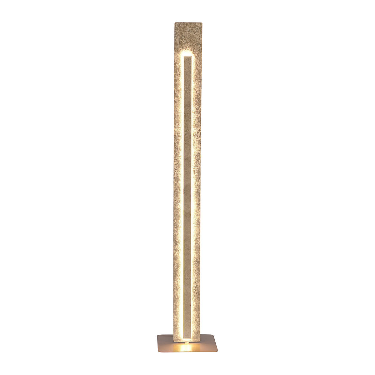 LED-STEHLEUCHTE Nevis 26/140 cm   - Goldfarben, Design, Metall (26/140cm) - Paul Neuhaus