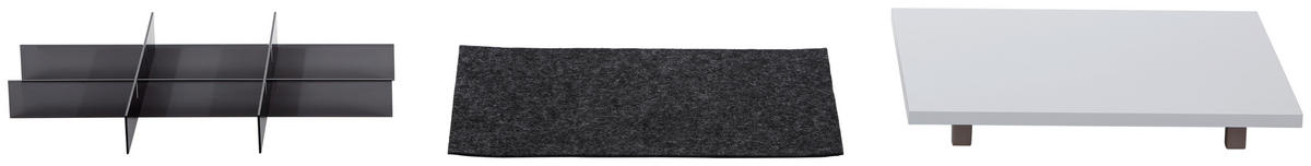 LÅDINDELNING 34/5/43 cm   - antracit, plast (34/5/43cm) - Best Price