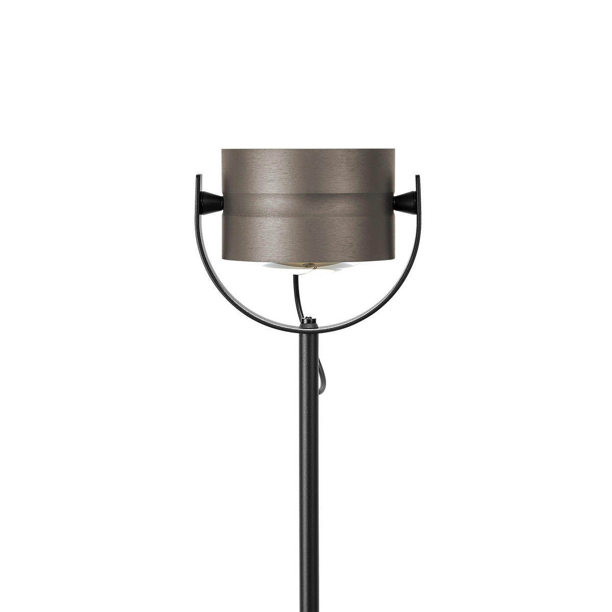 LED-STEHLEUCHTE MIKA 24/155 cm   - Bronzefarben, Design, Metall (24/155cm) - elements by BANKAMP